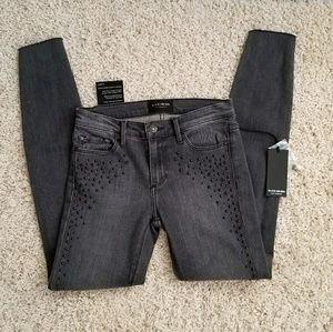 NWT Black Orchid star studded pants